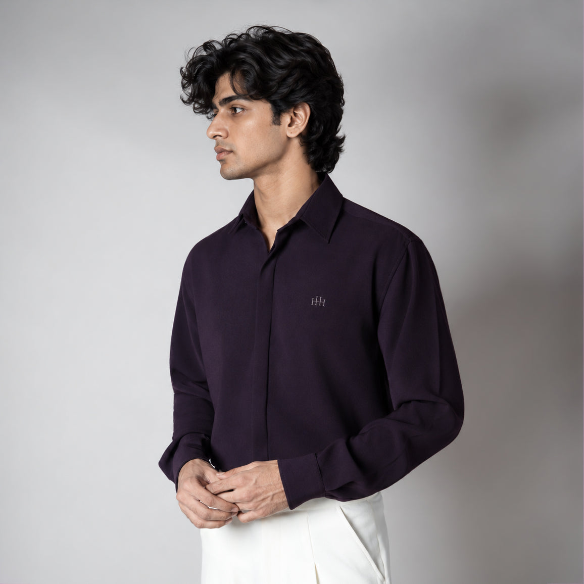 WINE KOREAN SHIRT