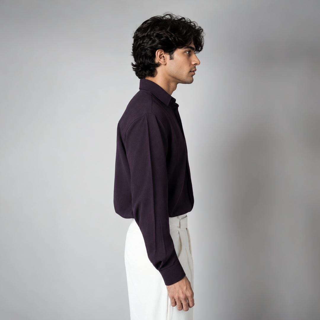 WINE KOREAN SHIRT