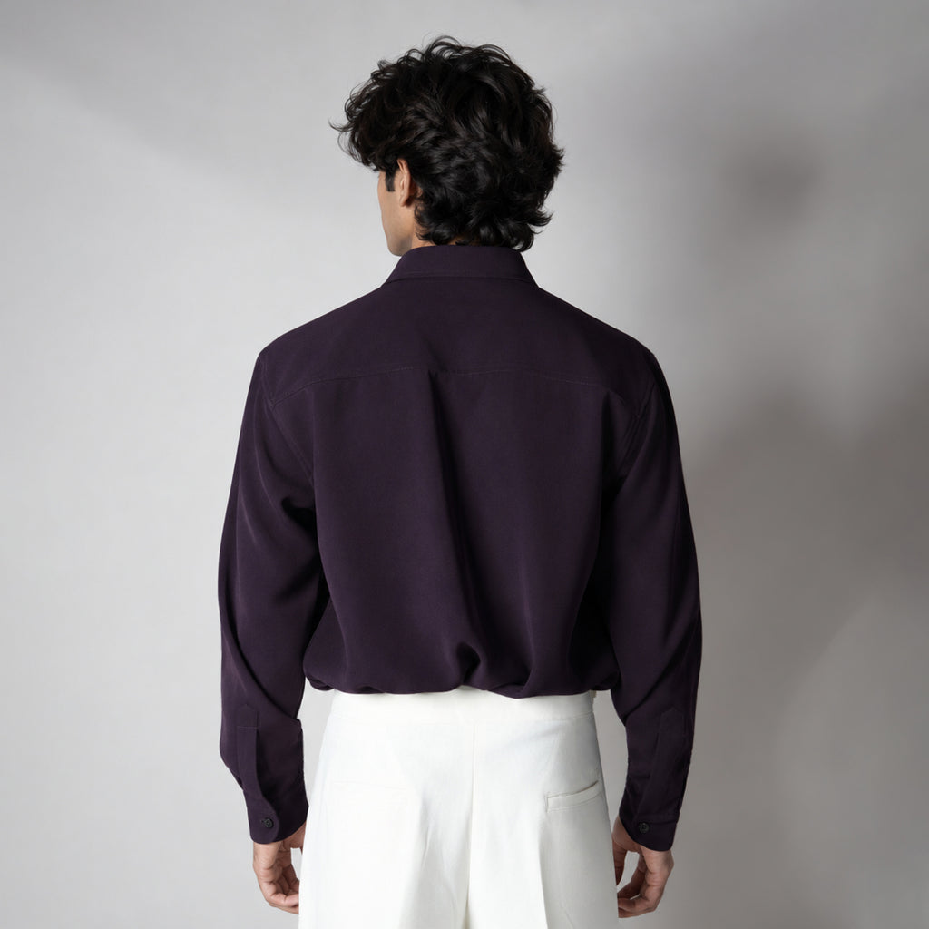 WINE KOREAN SHIRT