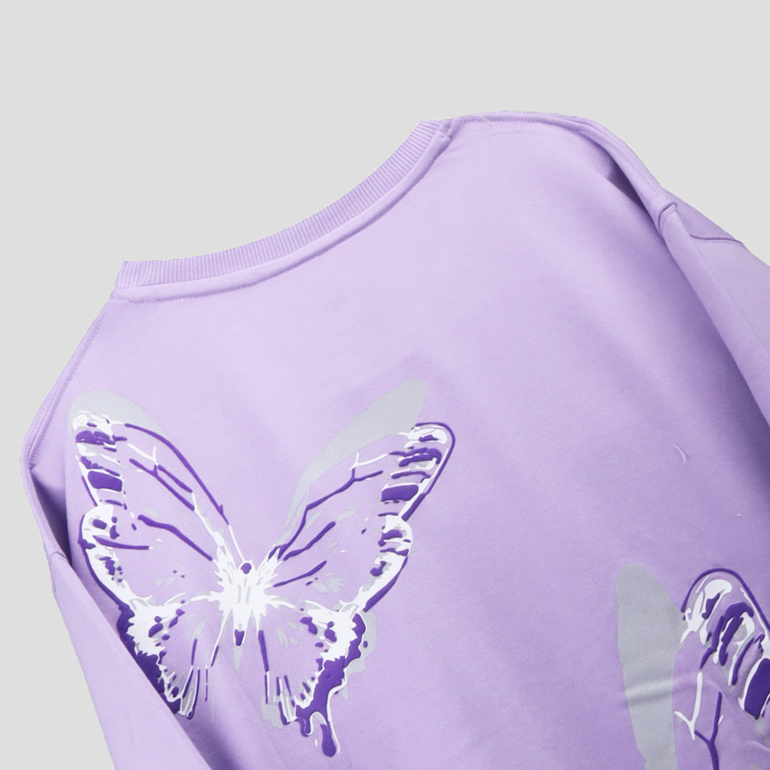 BUTTERFLY OVERSIZED GRAPHIC T-SHIRT