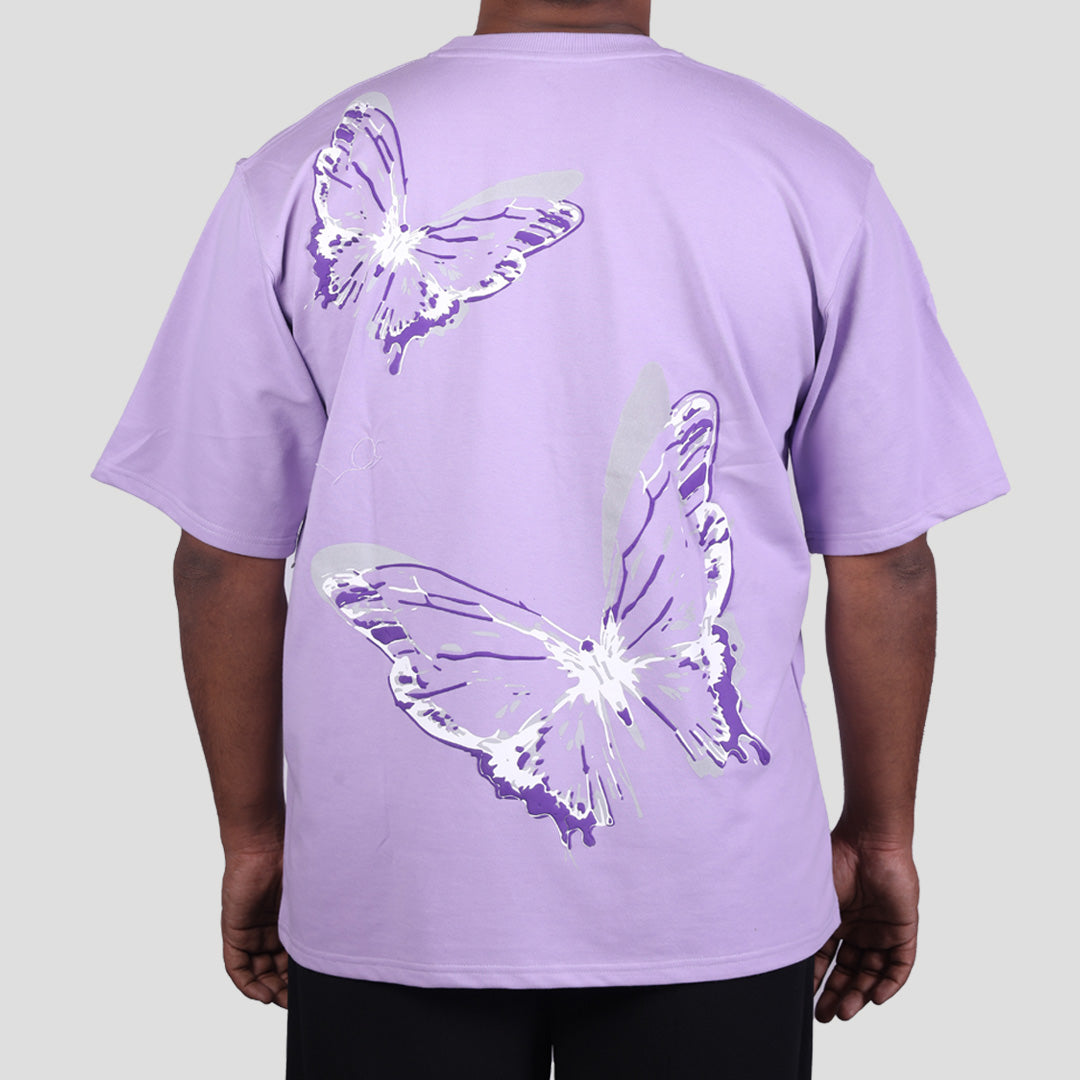 BUTTERFLY OVERSIZED GRAPHIC T-SHIRT