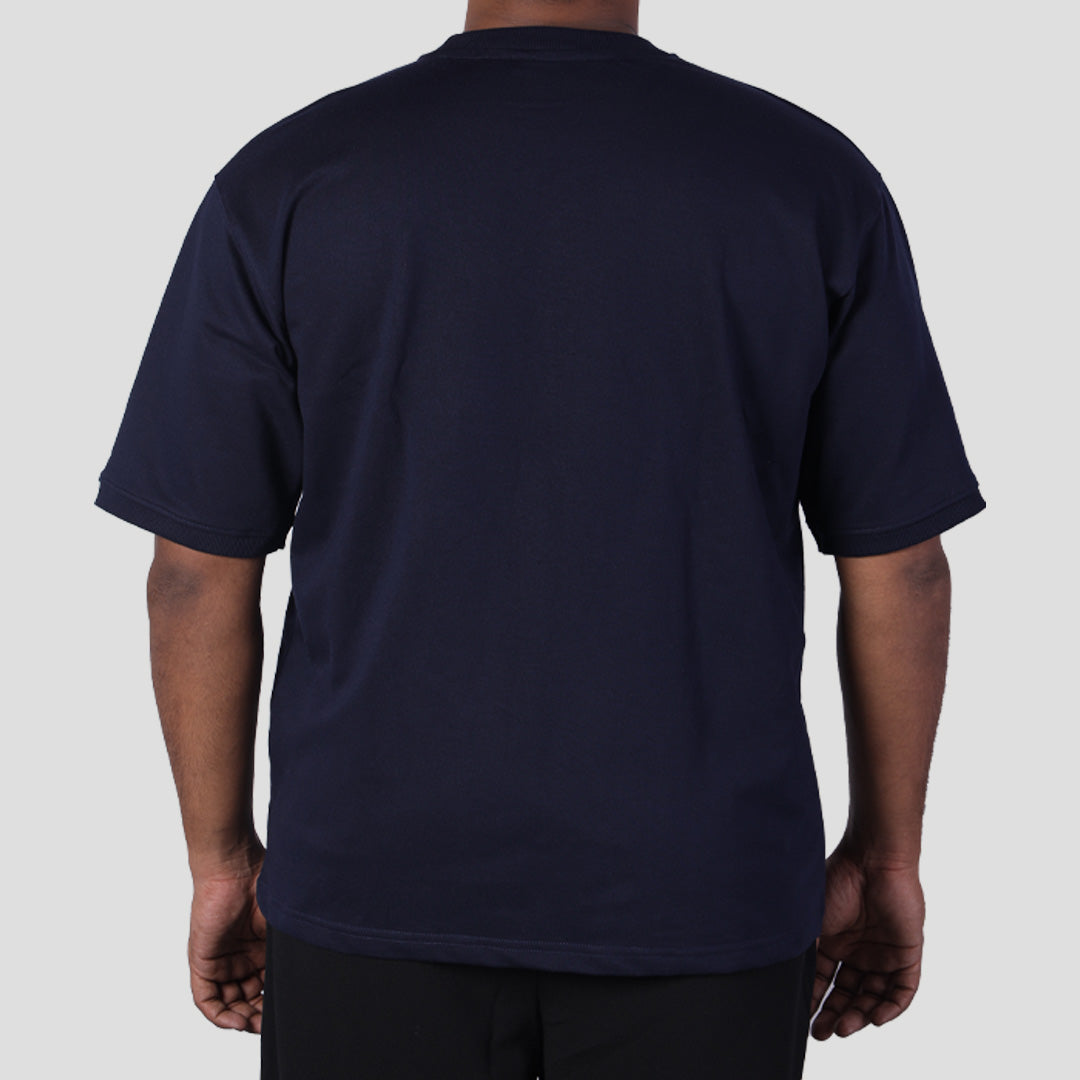 NAVY BLUE PREMIUM BASIC T-SHIRT – Hophead