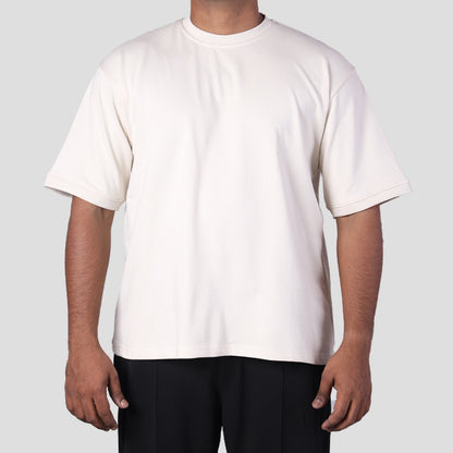 IVORY PREMIUM BASIC T-SHIRT