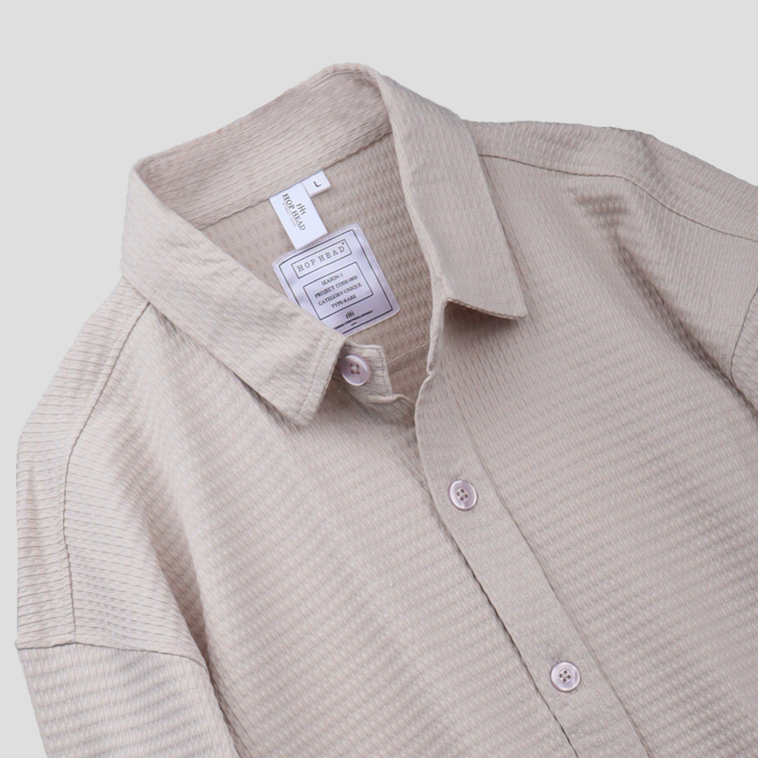 BISQUE CLASSIC FULL SLEEVE SHIRT