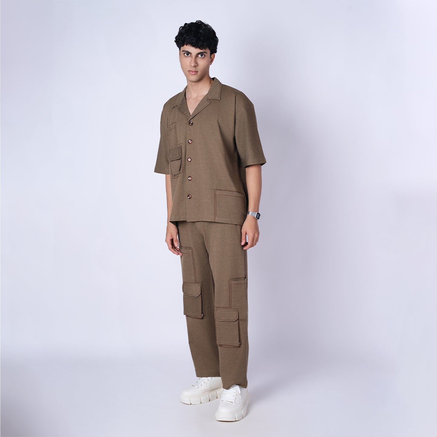 BROWN CO-ORD SET