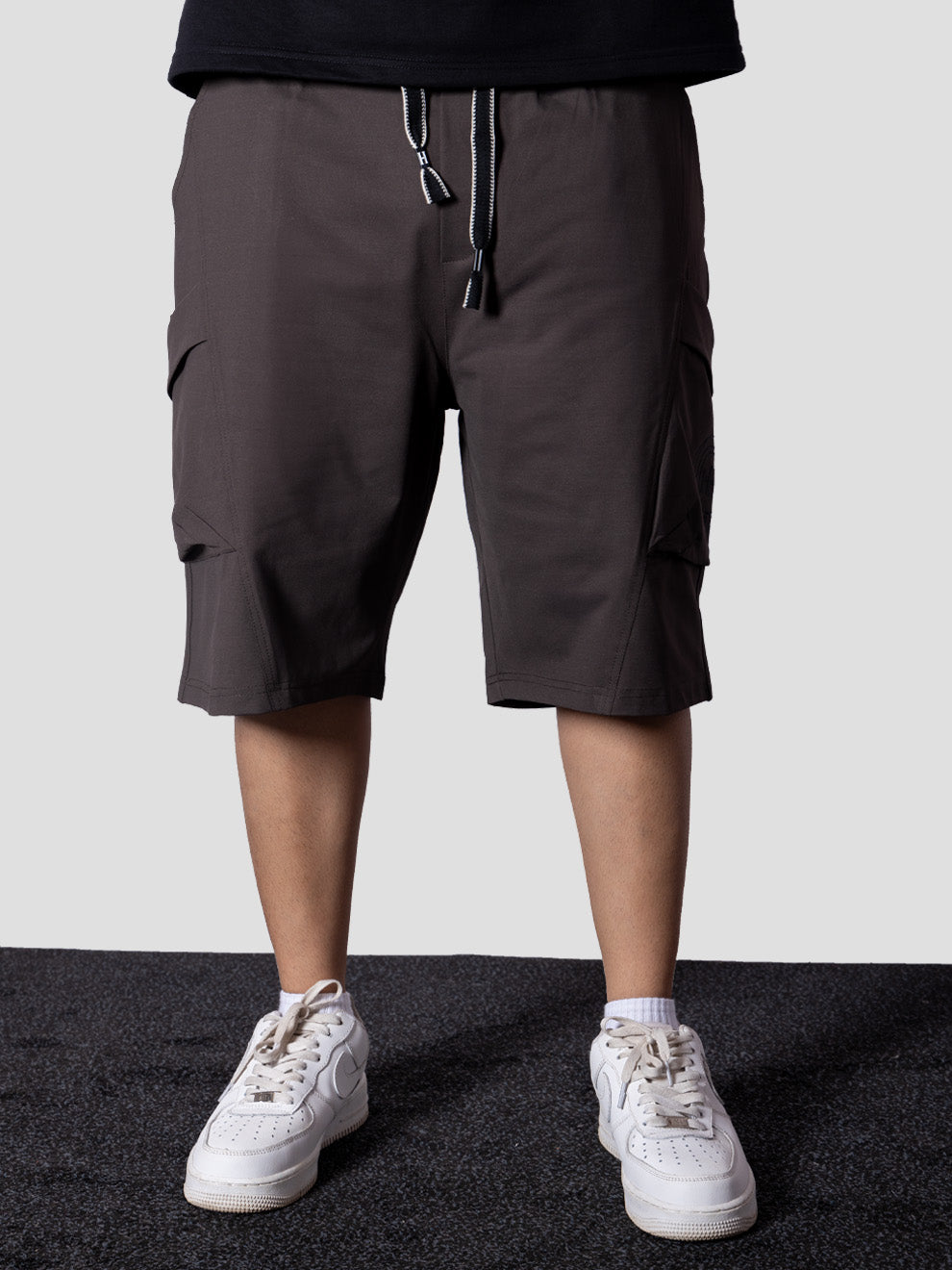 CARBON CARPENTER POCKET OVERSIZED SHORTS