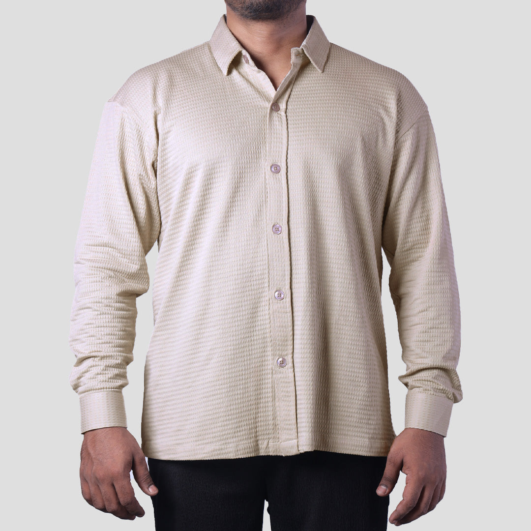 BISQUE CLASSIC FULL SLEEVE SHIRT