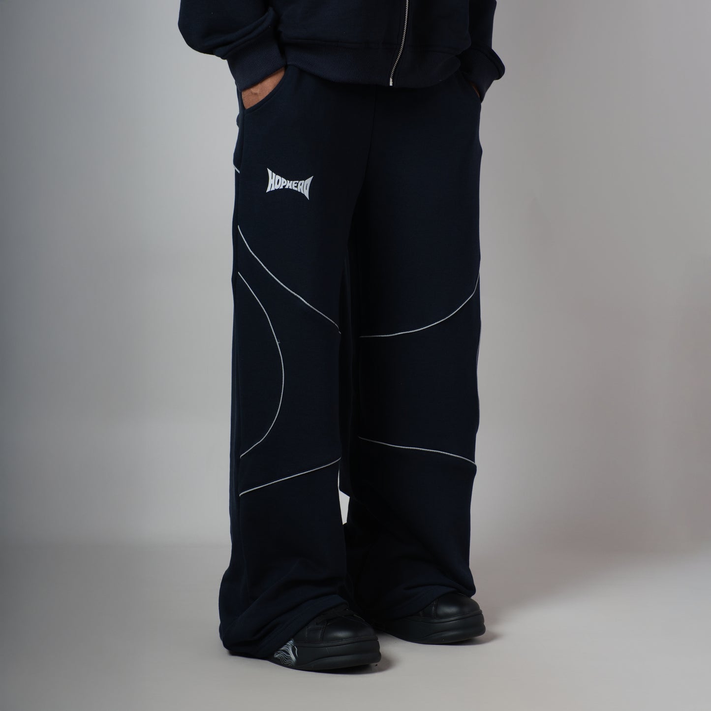 NAVY MIDNIGHT GLOW HEAVY SWEATPANT