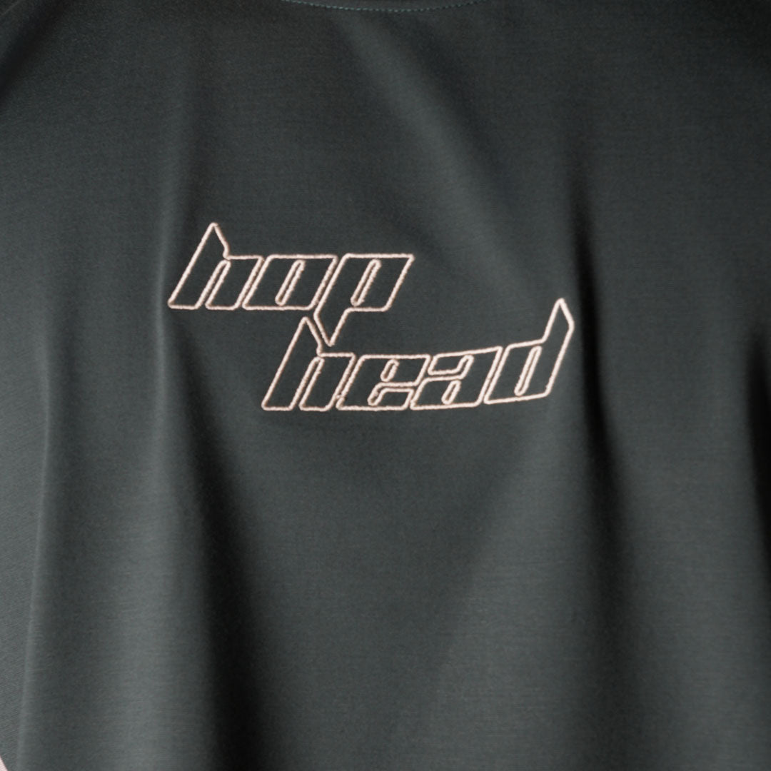 GREEN SPLITPANEL T-SHIRT