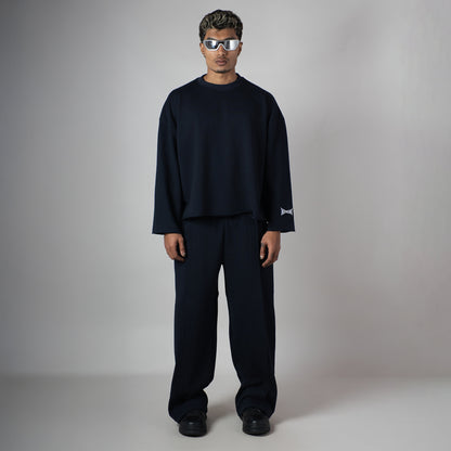 BLUE FLAP SWEATPANTS