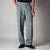 SILVER GREY DOUBLE FLAP TROUSER