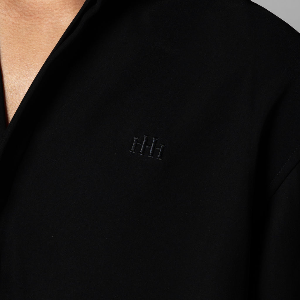 BLACK KOREAN SHIRT