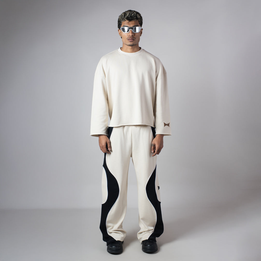 IVORY SMOKELINE HEAVY SWEATPANT