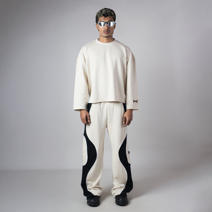 IVORY SMOKELINE HEAVY SWEATPANT