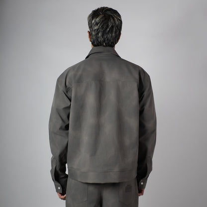 GREY CLOUDRIP POCKET JACKET