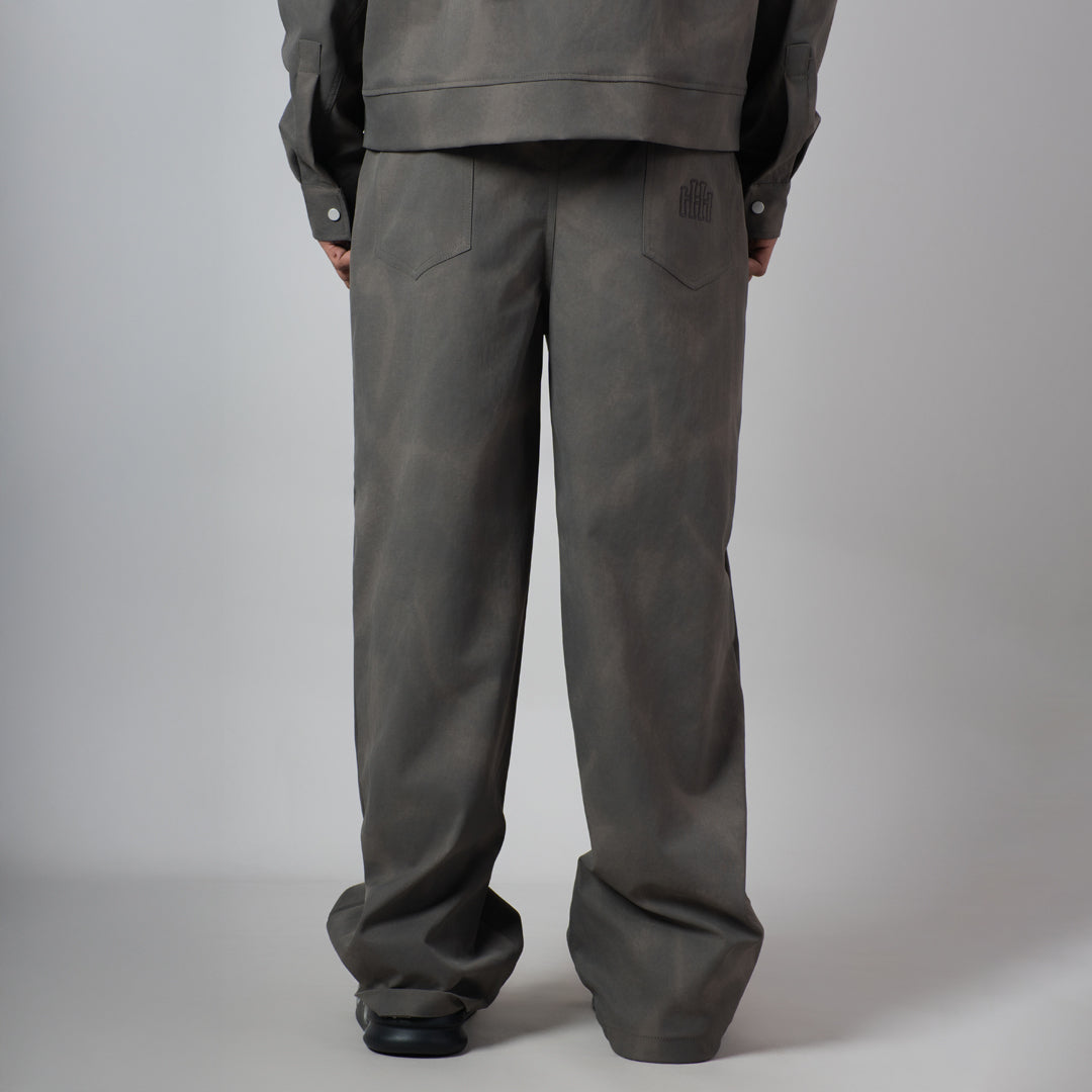 GREY CLOUDRIP STRAIGHT PANT