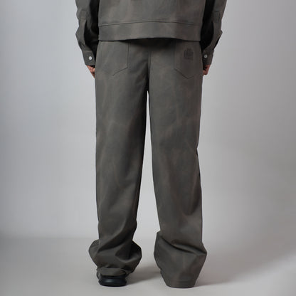 GREY CLOUDRIP STRAIGHT PANT
