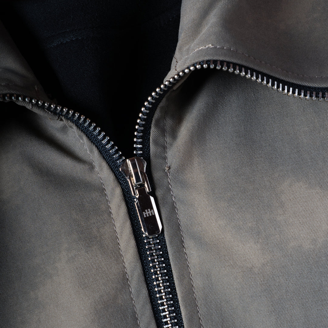 BROWN CLOUDRIP ZIPPER JACKET