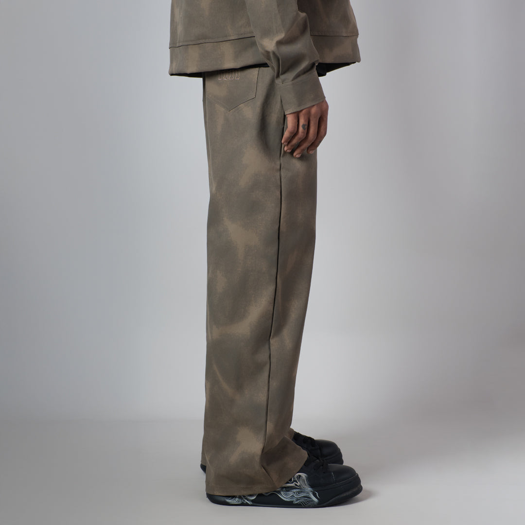 BROWN CLOUDRIP STRAIGHT PANT