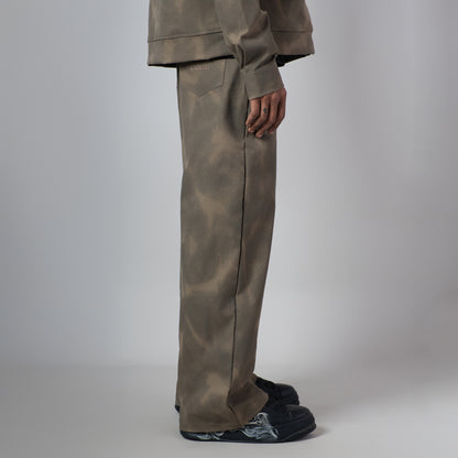 BROWN CLOUDRIP STRAIGHT PANT
