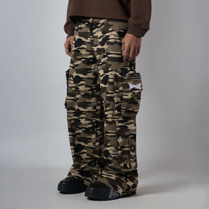 BROWN DUSTSTRIKE CAMO CARGO