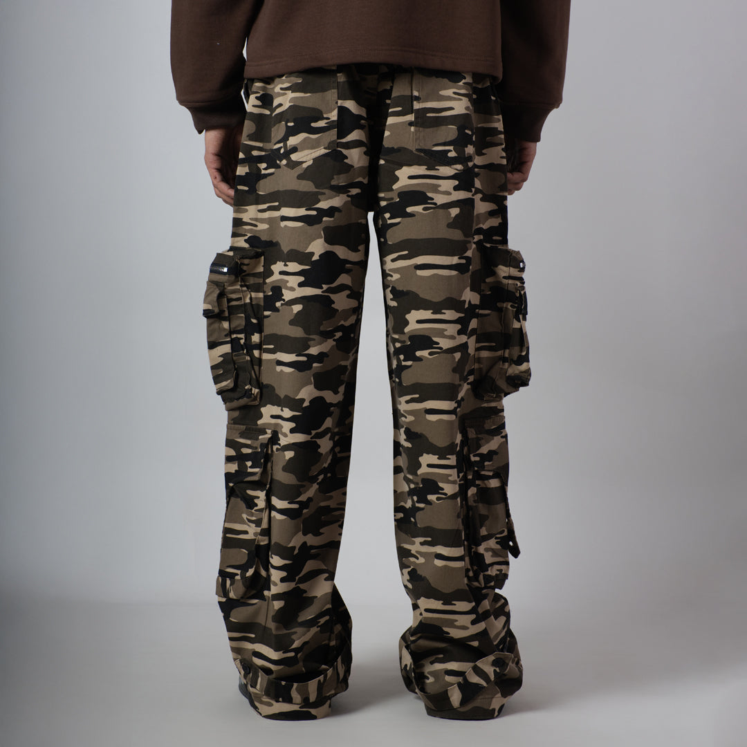 BROWN DUSTSTRIKE CAMO CARGO