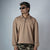 KHAKHI HALF-ZIPUP PULLOVER POLO