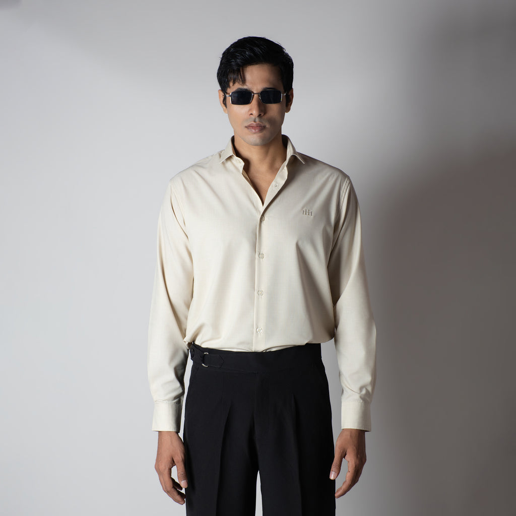 BEIGE CHIC SHIRT