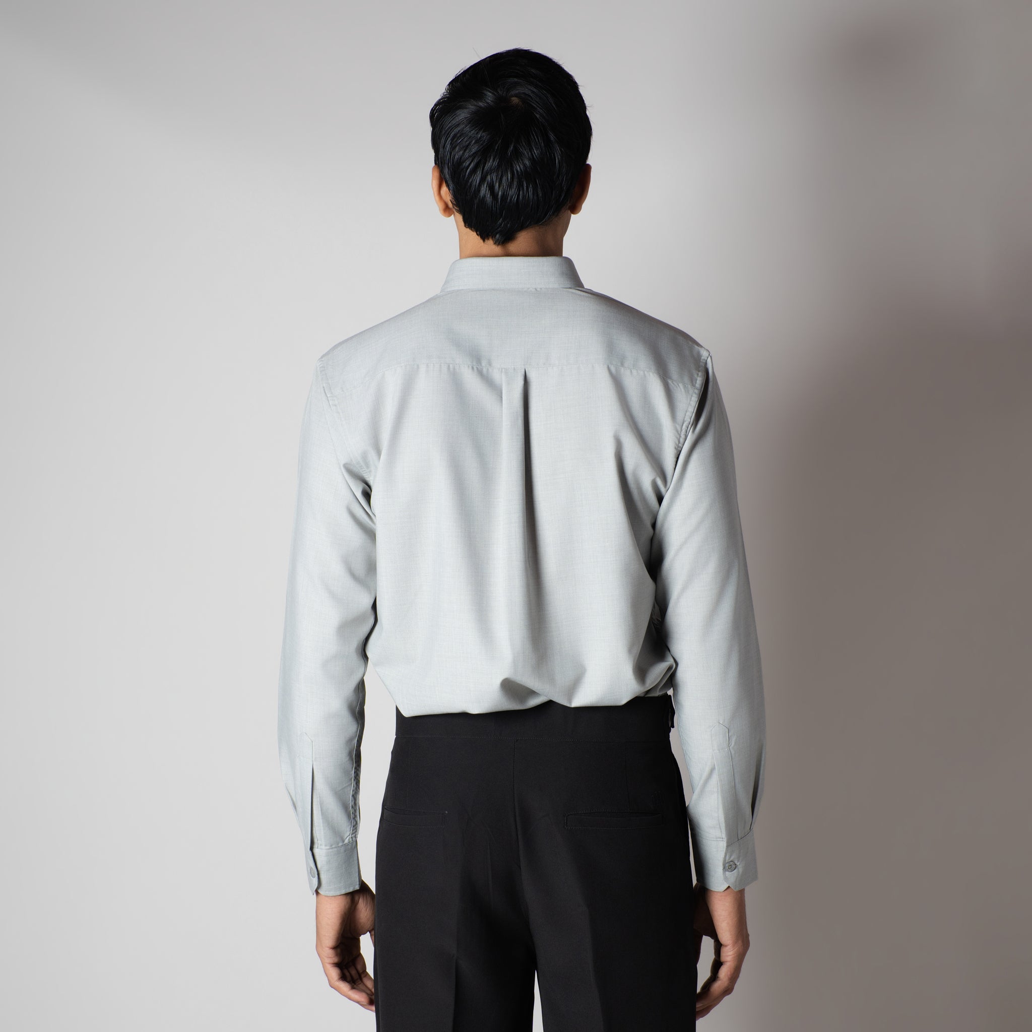 LIGHT GREY CHIC SHIRT
