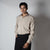 BEIGE ESSENTIAL SUEDE LUXE SHIRT