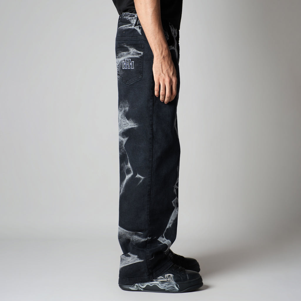 BLACK VOID WASH DENIM