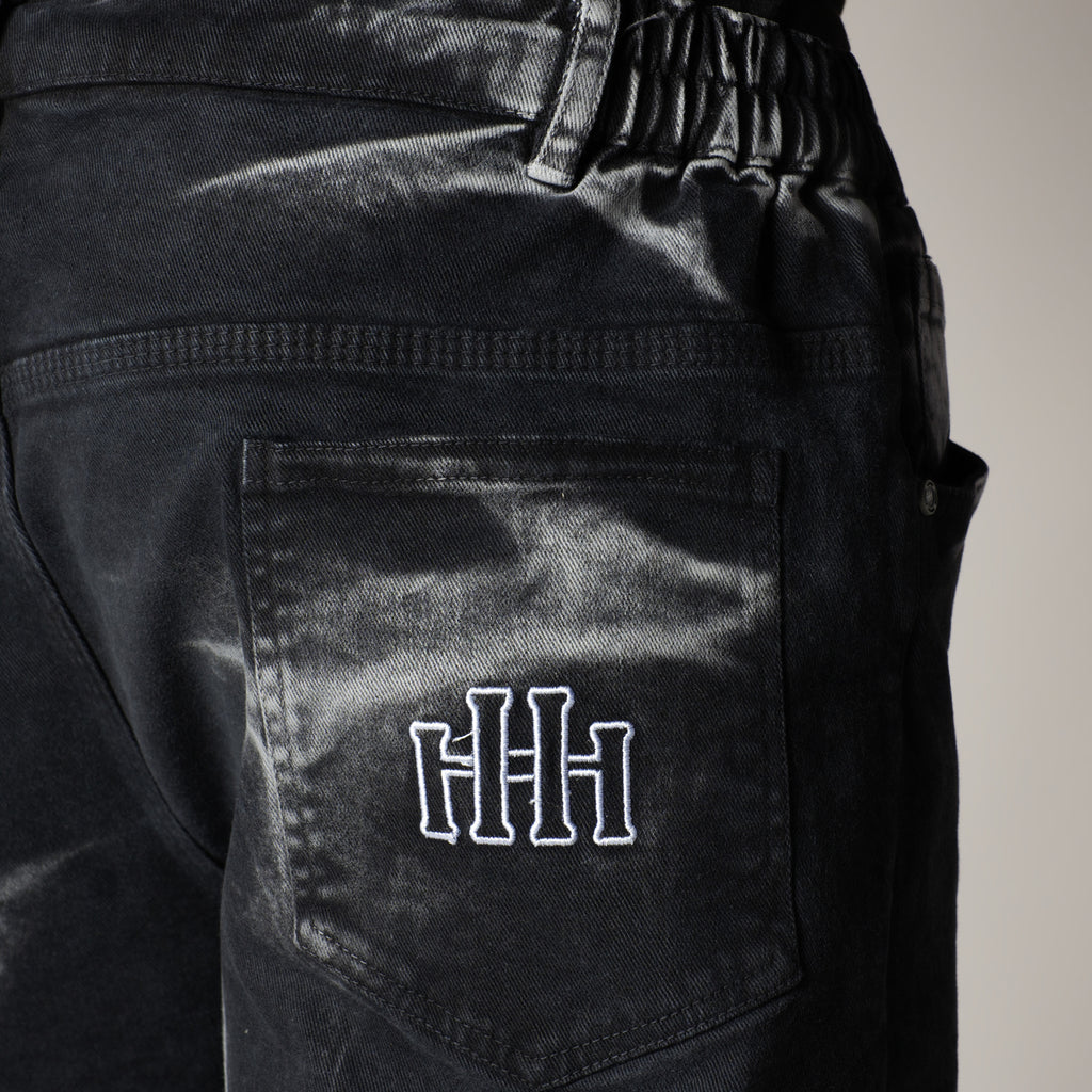 BLACK VOID WASH DENIM