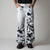 WHITE BLIZZARD WASH DENIM