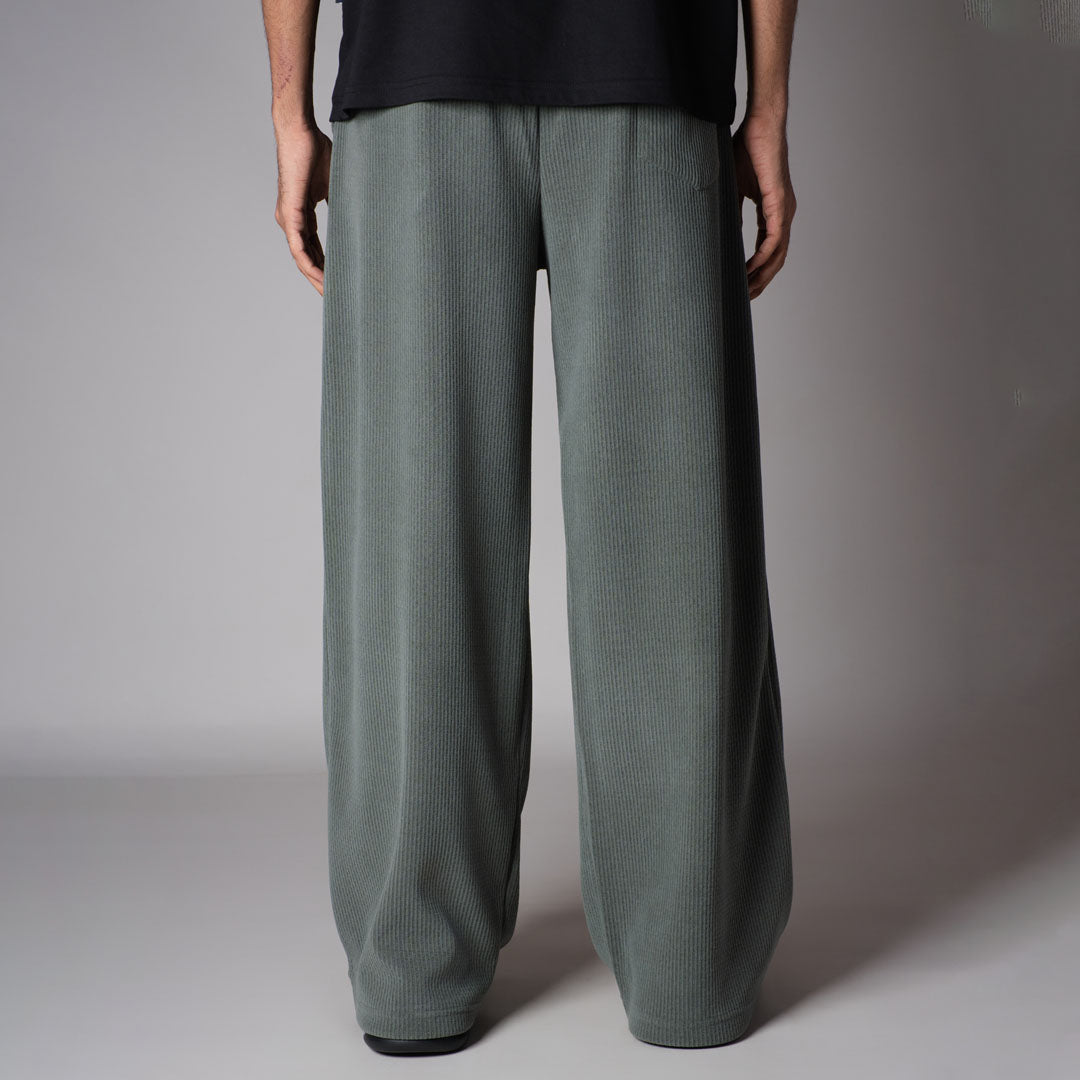 SAGE GREEN CORDRIP SWEATPANTS