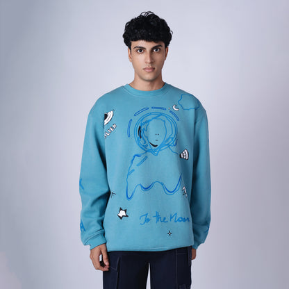 TO THE MOON SWEATSHIRT