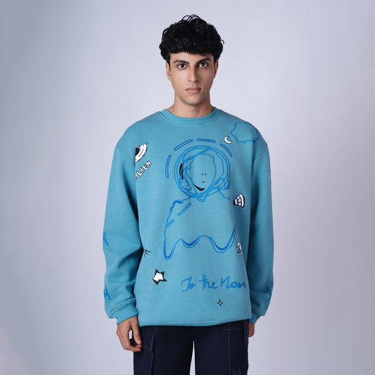 TO THE MOON SWEATSHIRT