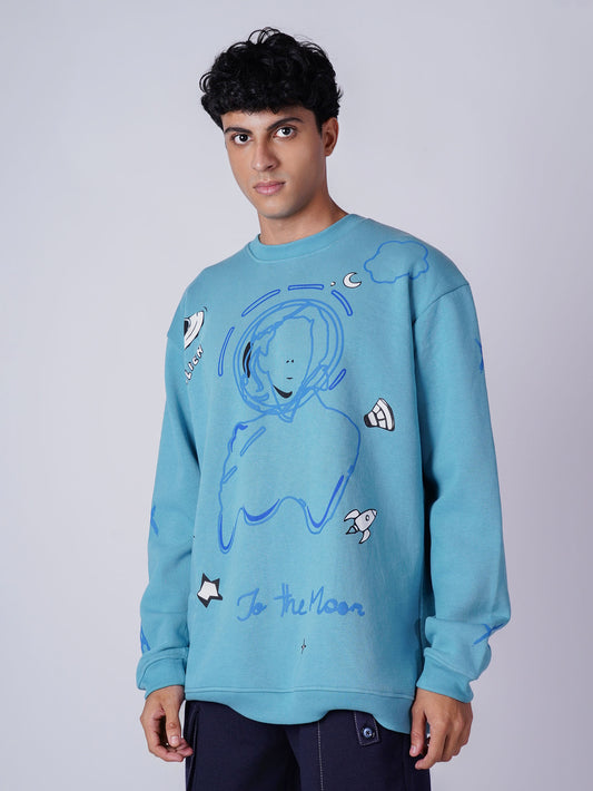 TO THE MOON SWEATSHIRT