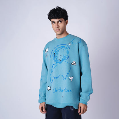 TO THE MOON SWEATSHIRT