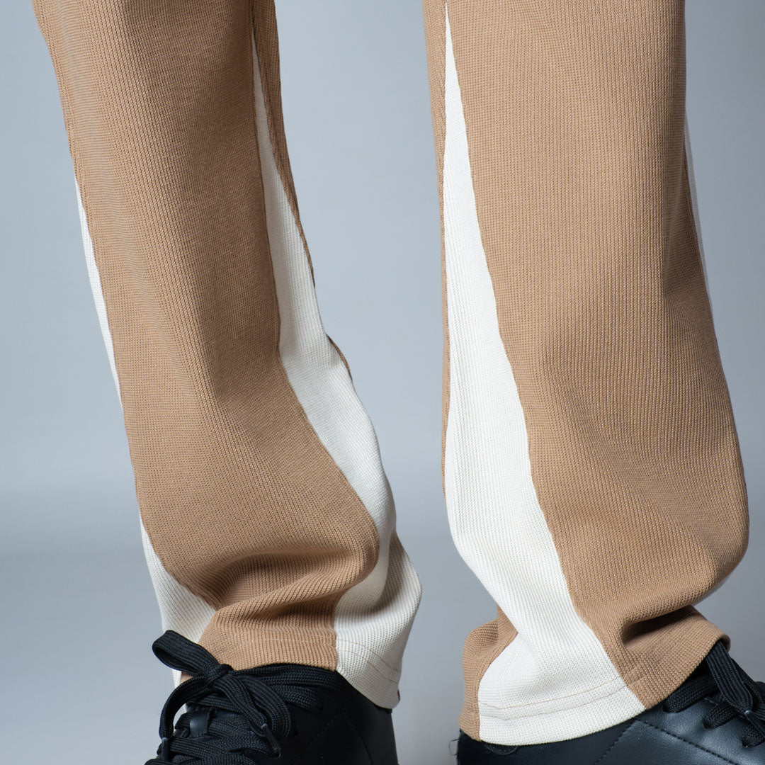 KHAKHI TWO TONE SWEATPANTS