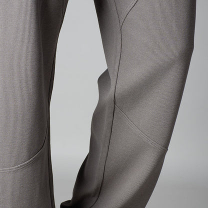 GREY PANELWORK SWEATPANTS