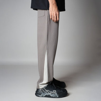 GREY TWO TONE SWEATPANTS