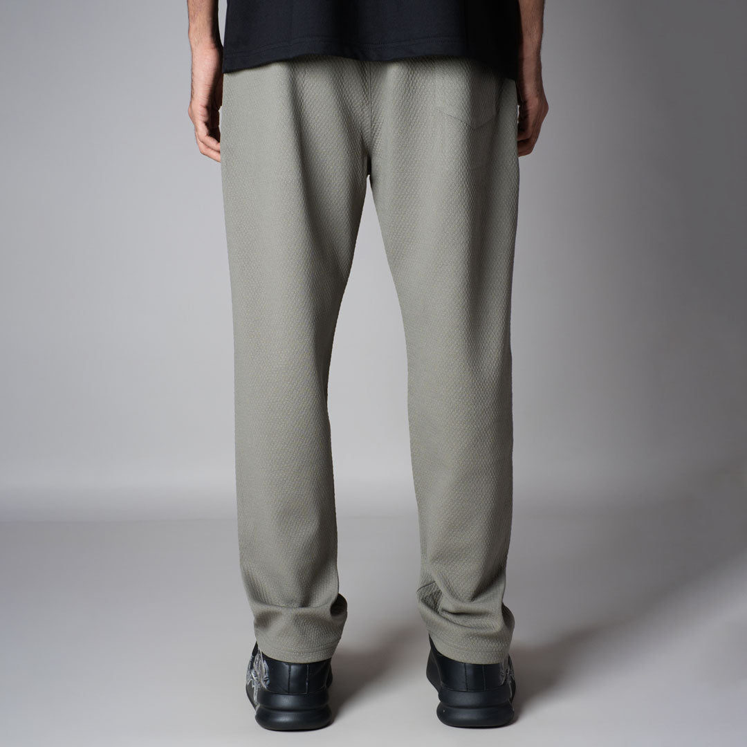 GREY TEXTURED SWEATPANT