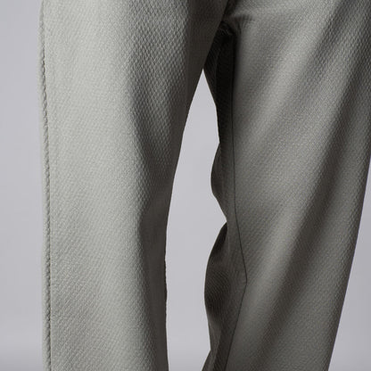 GREY TEXTURED SWEATPANT