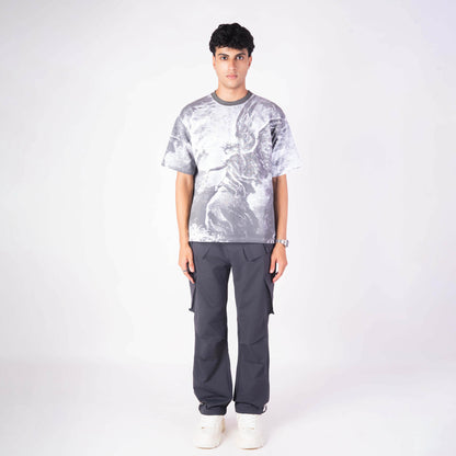 ANGEL OF LORD OVERSIZED GRAPHIC T-SHIRT
