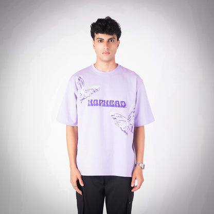 BUTTERFLY OVERSIZED GRAPHIC T-SHIRT
