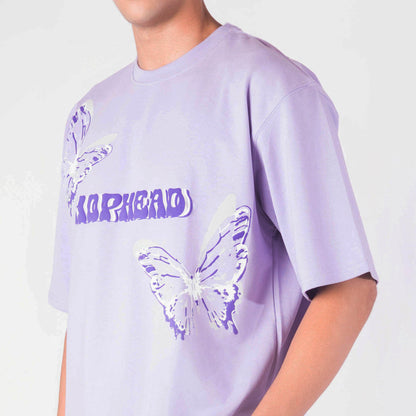 BUTTERFLY OVERSIZED GRAPHIC T-SHIRT