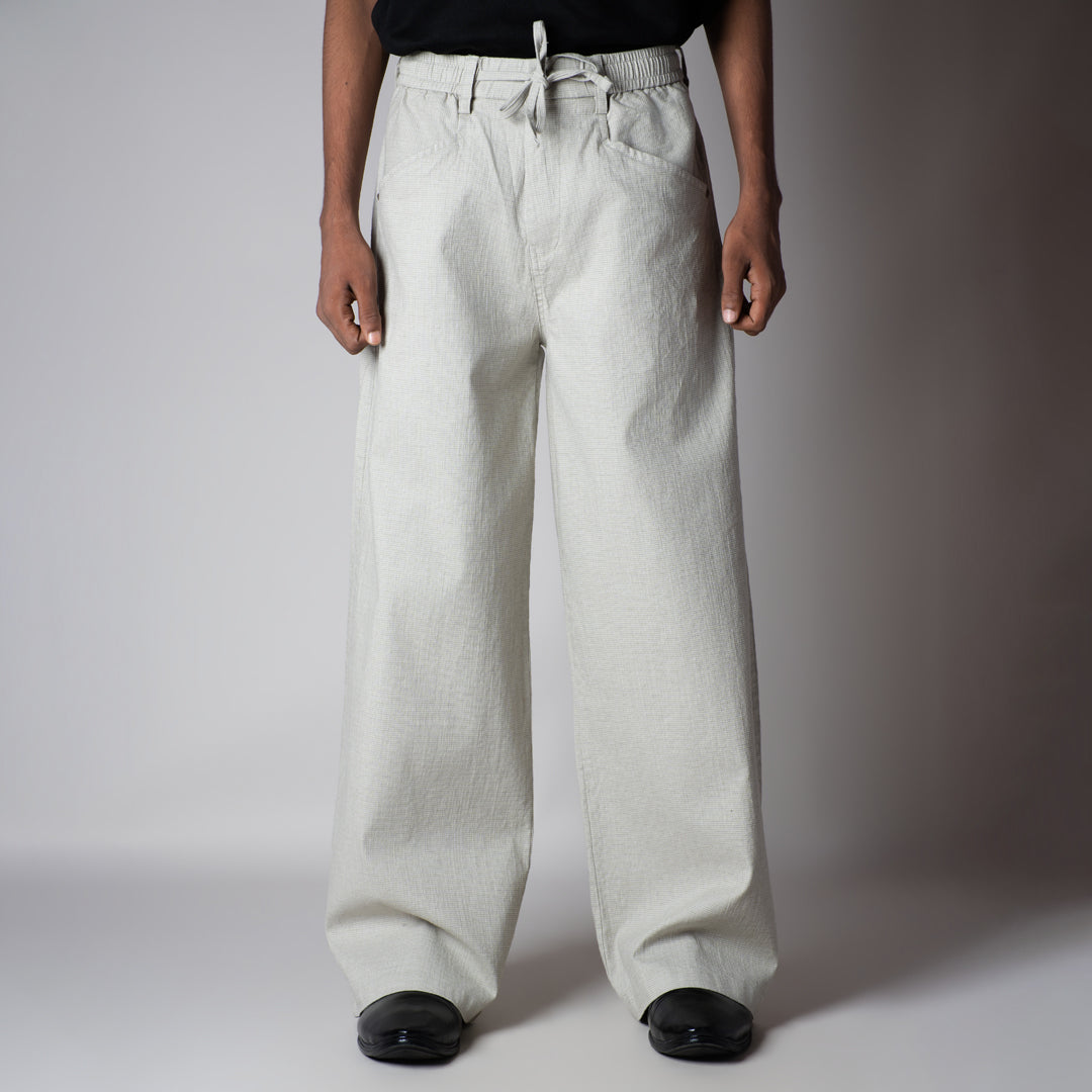 OYESTER CREAM SOFTMOVE COTTON PANTS