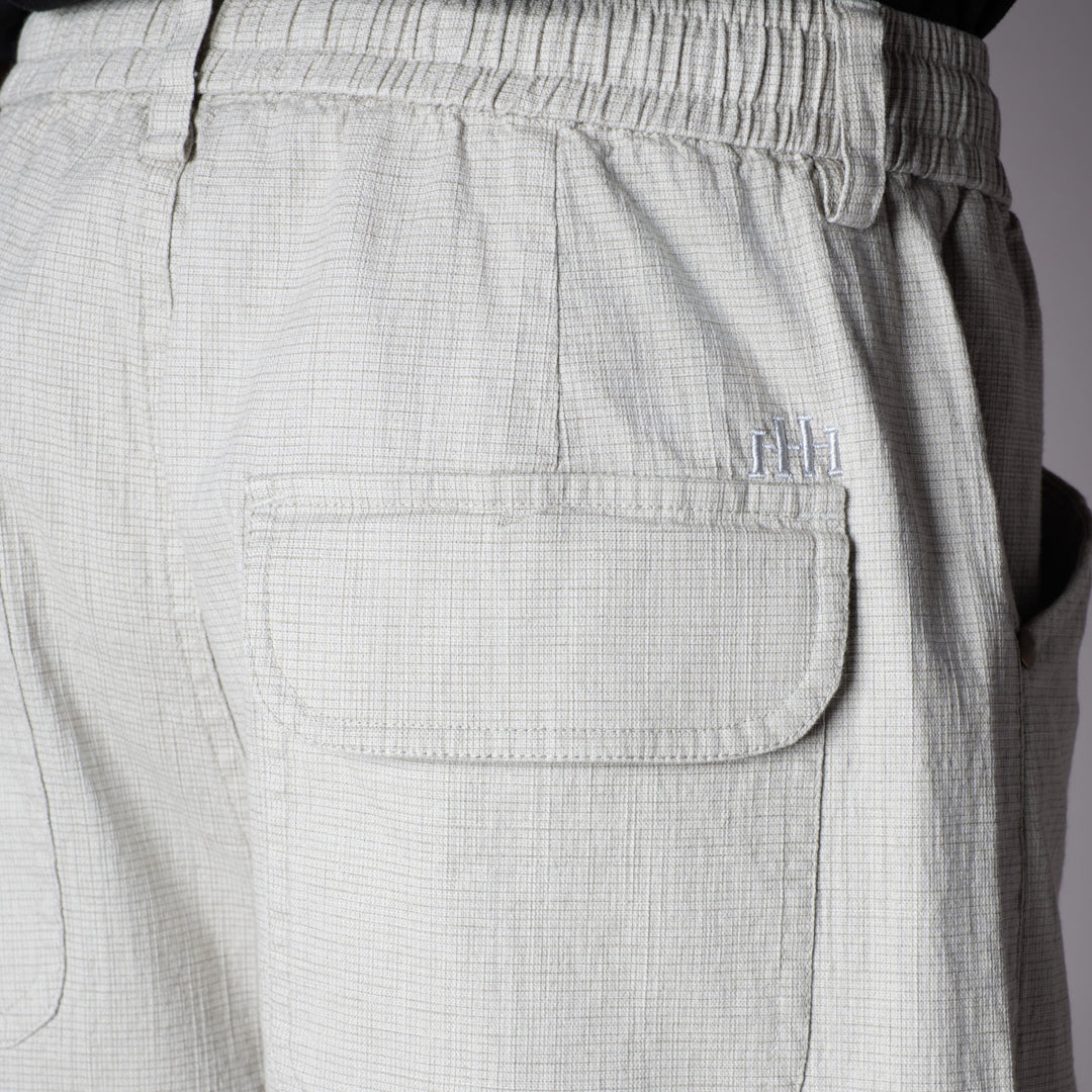OYESTER CREAM SOFTMOVE COTTON PANTS