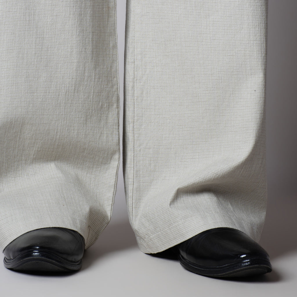 OYESTER CREAM SOFTMOVE COTTON PANTS