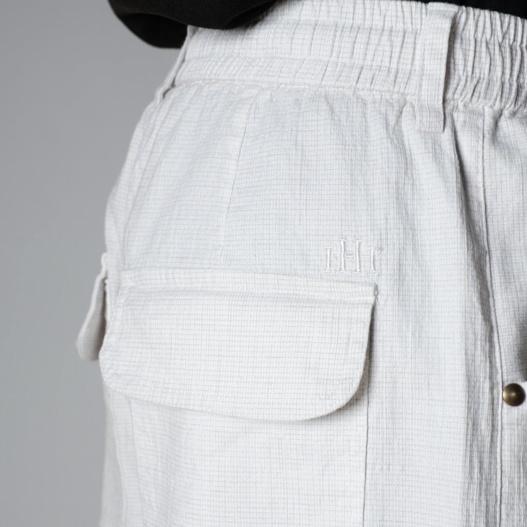 WHITE SOFTMOVE COTTON PANTS